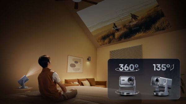 C2 Ultra TriChroma Smart Mini Projector - Image 9