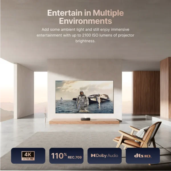 Formovie Cinema Edge 4K UST Laser Projector - Image 8