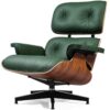 Eames Lounge Chair and Ottoman Green - Image 2