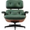 Eames Lounge Chair and Ottoman Green - Image 3