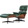 Eames Lounge Chair and Ottoman Green