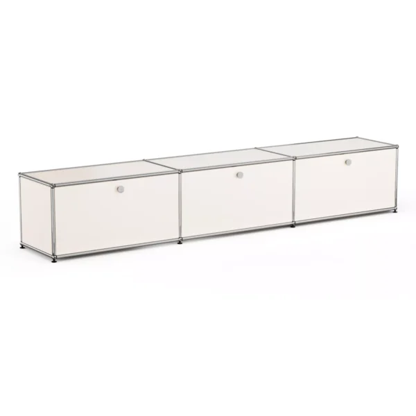 USM Triple Cabinet (White)