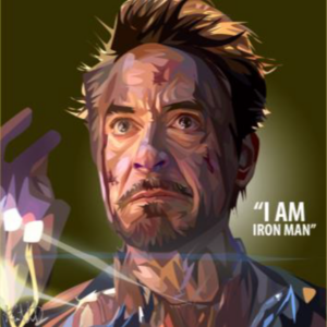 Tony Stark Wall Art