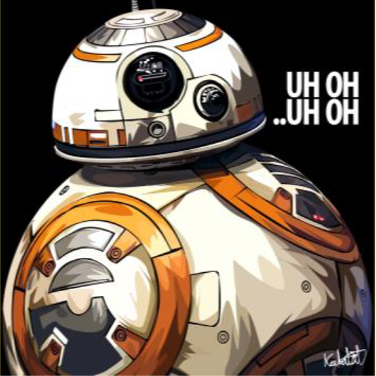 BB-8 Wall Art