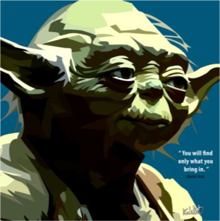 Yoda Wall Art