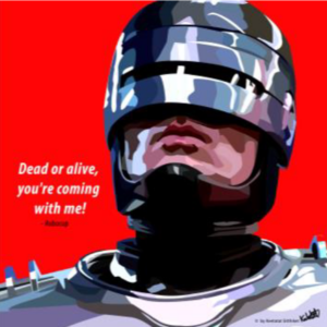 RoboCop Wall Art