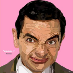 Mr. Bean Wall Art