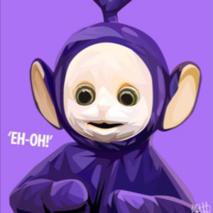 Tinky Winky Wall Art