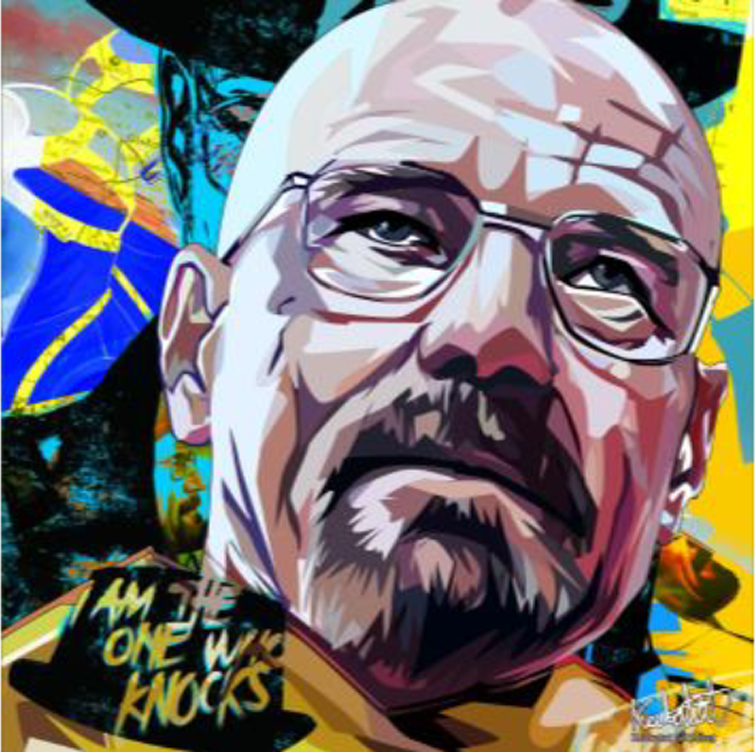 Walter White Wall Art