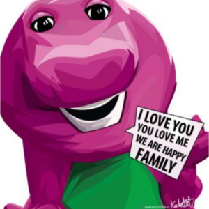 Barney Wall Art