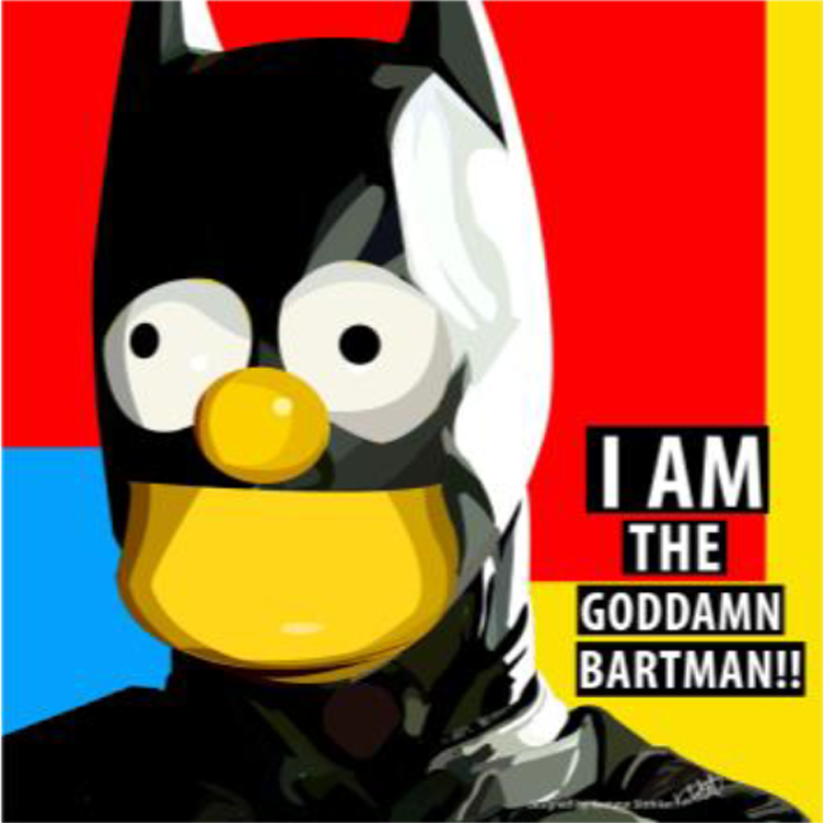 Bartman Wall Art