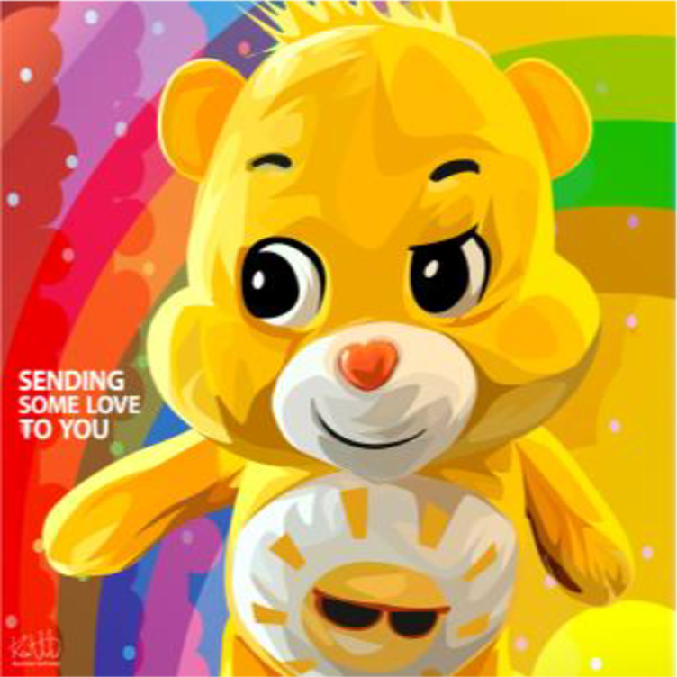 Funshine Bear Wall Art
