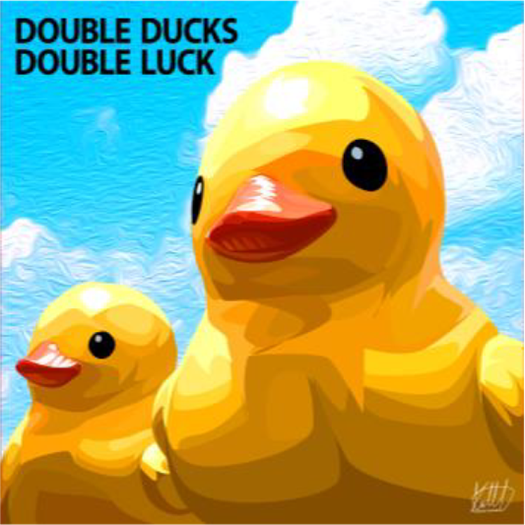 Double Duck Wall Art
