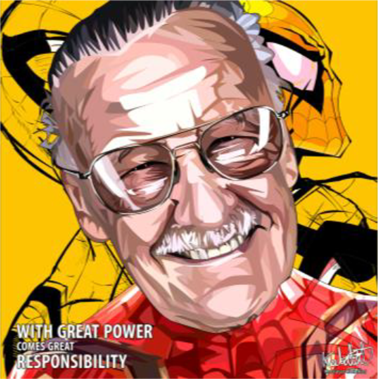 Stan Lee Wall Art